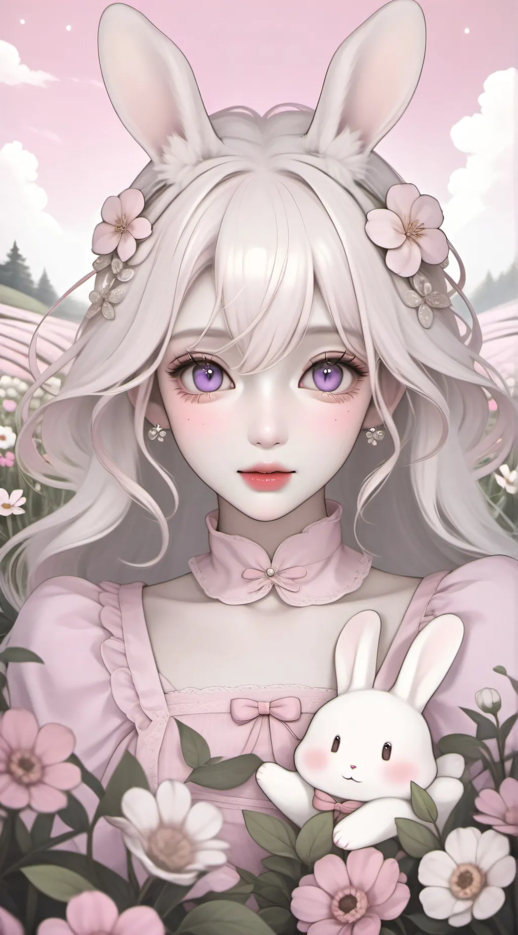 ai character: Luna  background