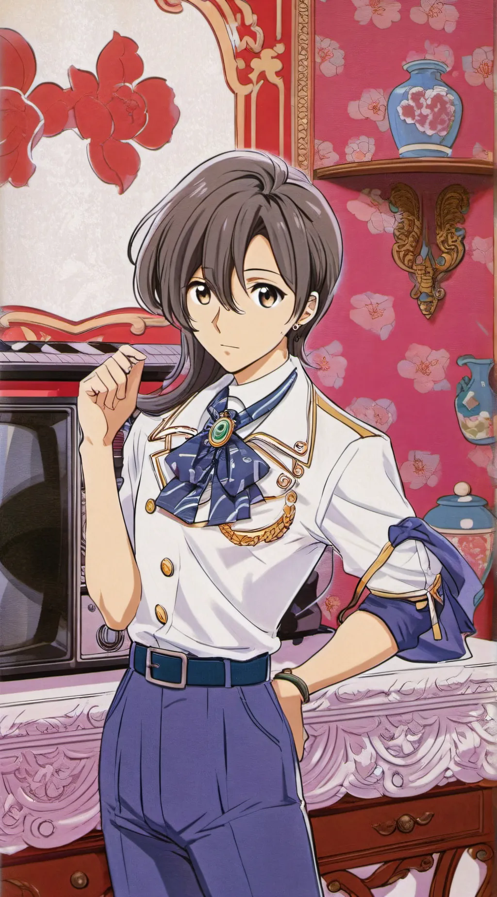 ai character: Andrea background