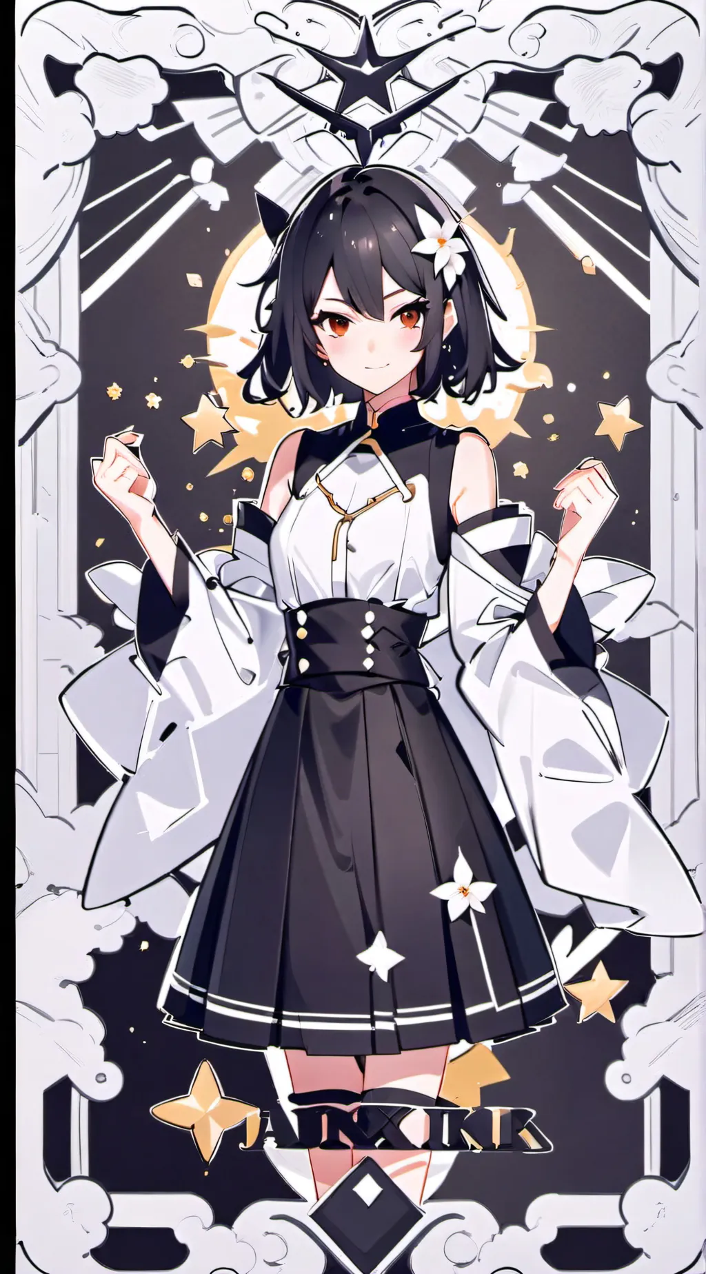 ai character: Celestia background
