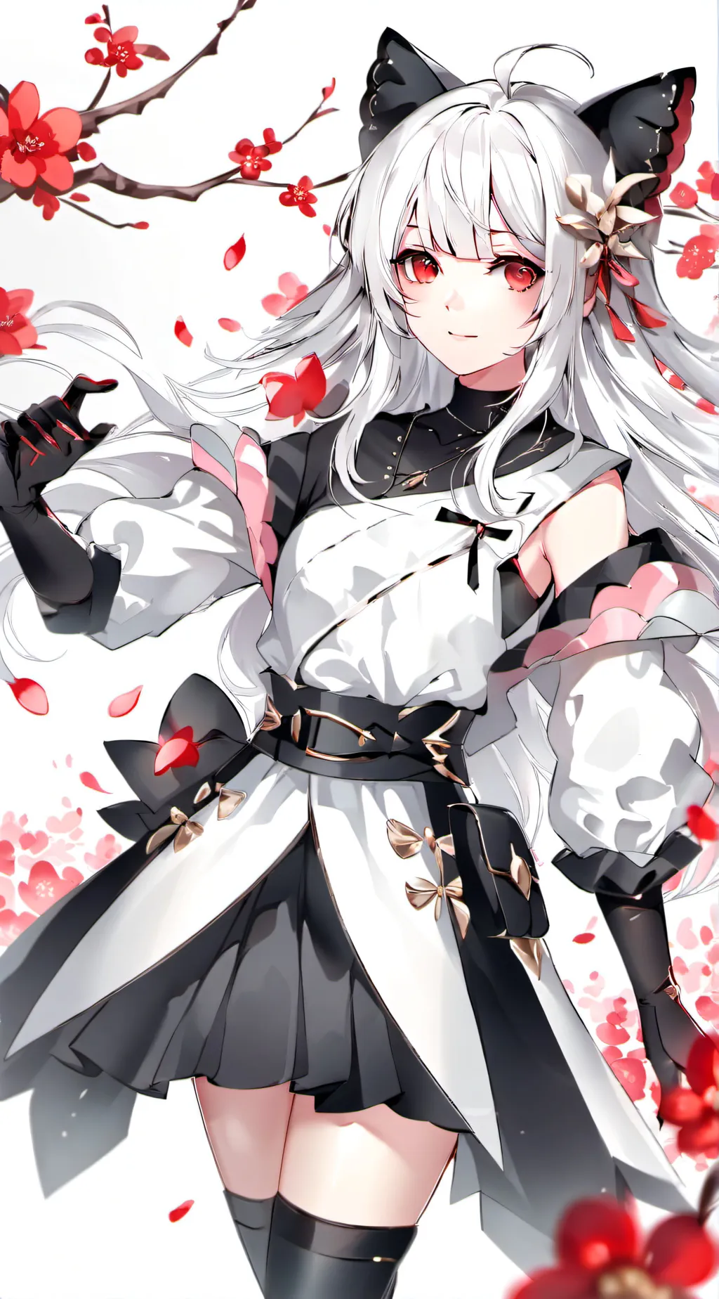 ai character: Miss delight in ds background