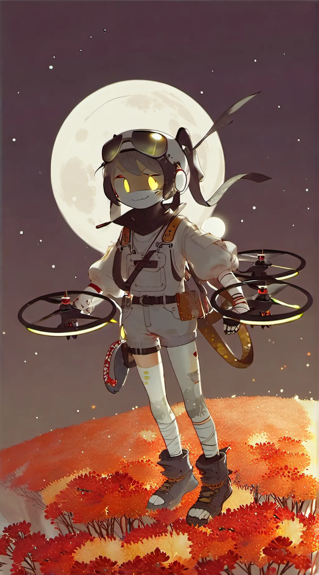 ai character: What a Twist background