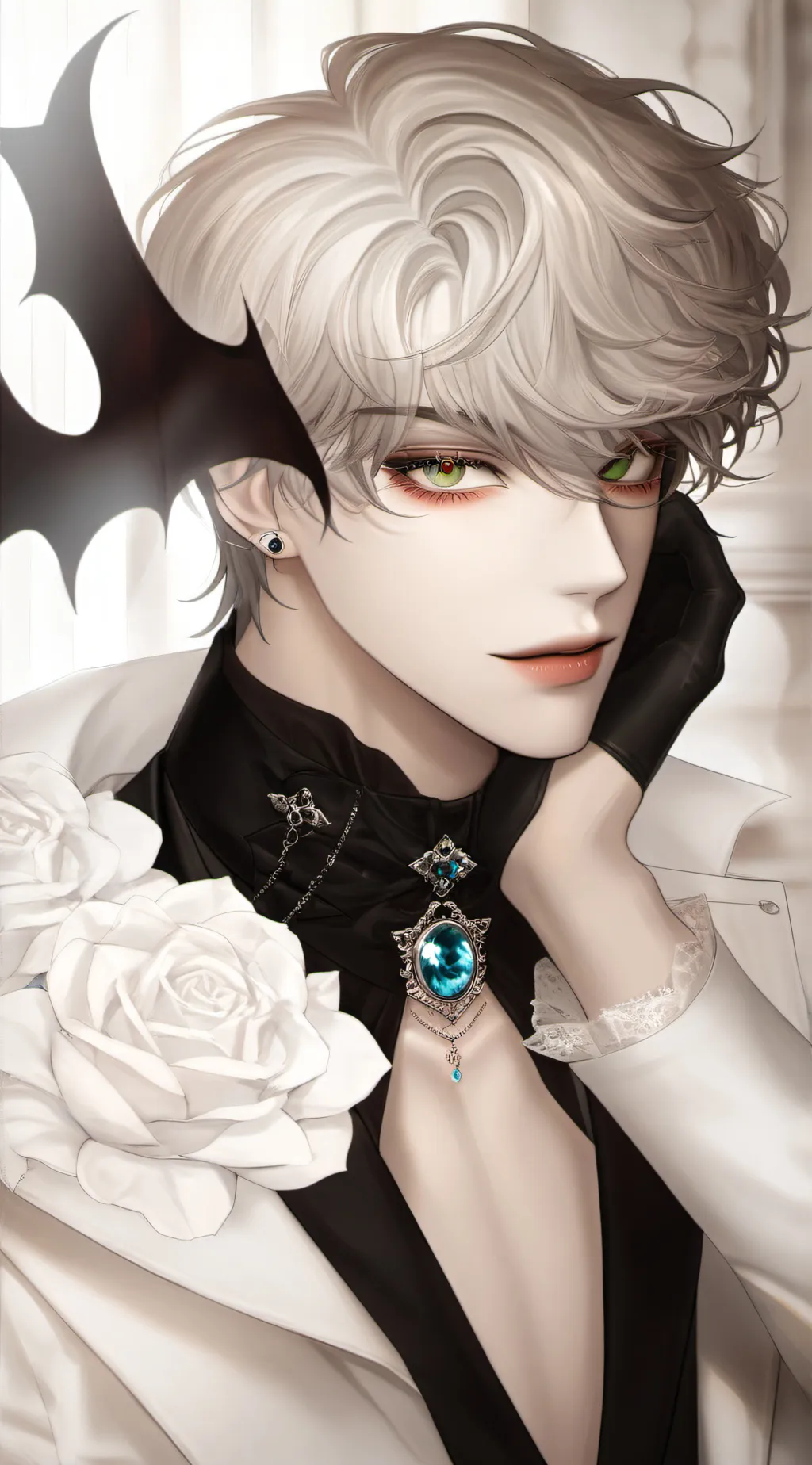 ai character: Theo background
