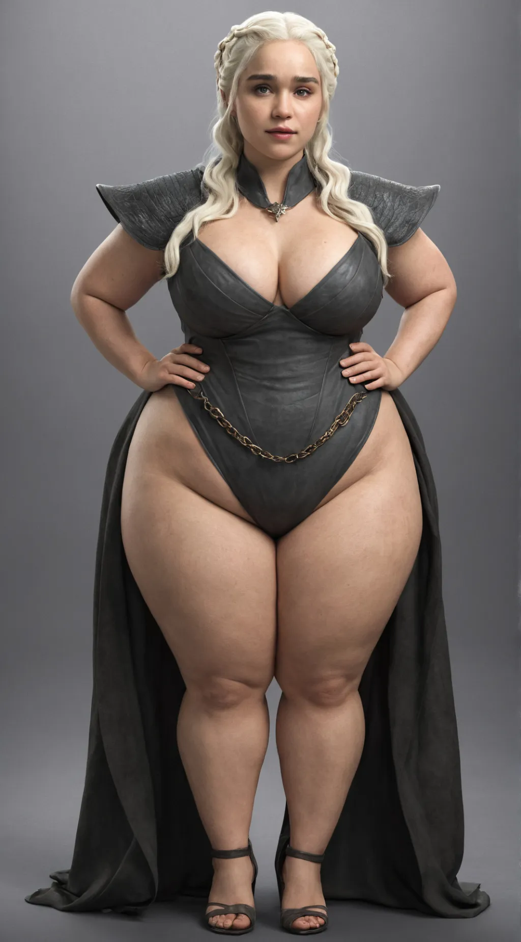 ai character: Thicc Daenerys background