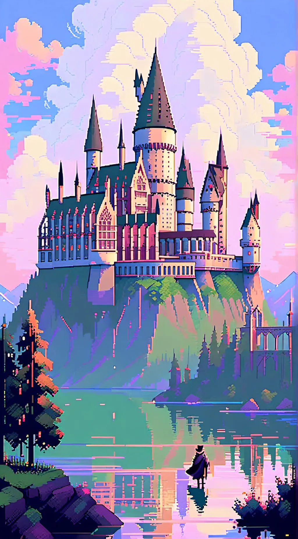 ai character: Harry Potter  background