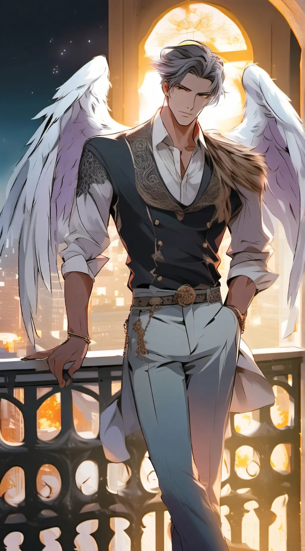 ai character: Declan background