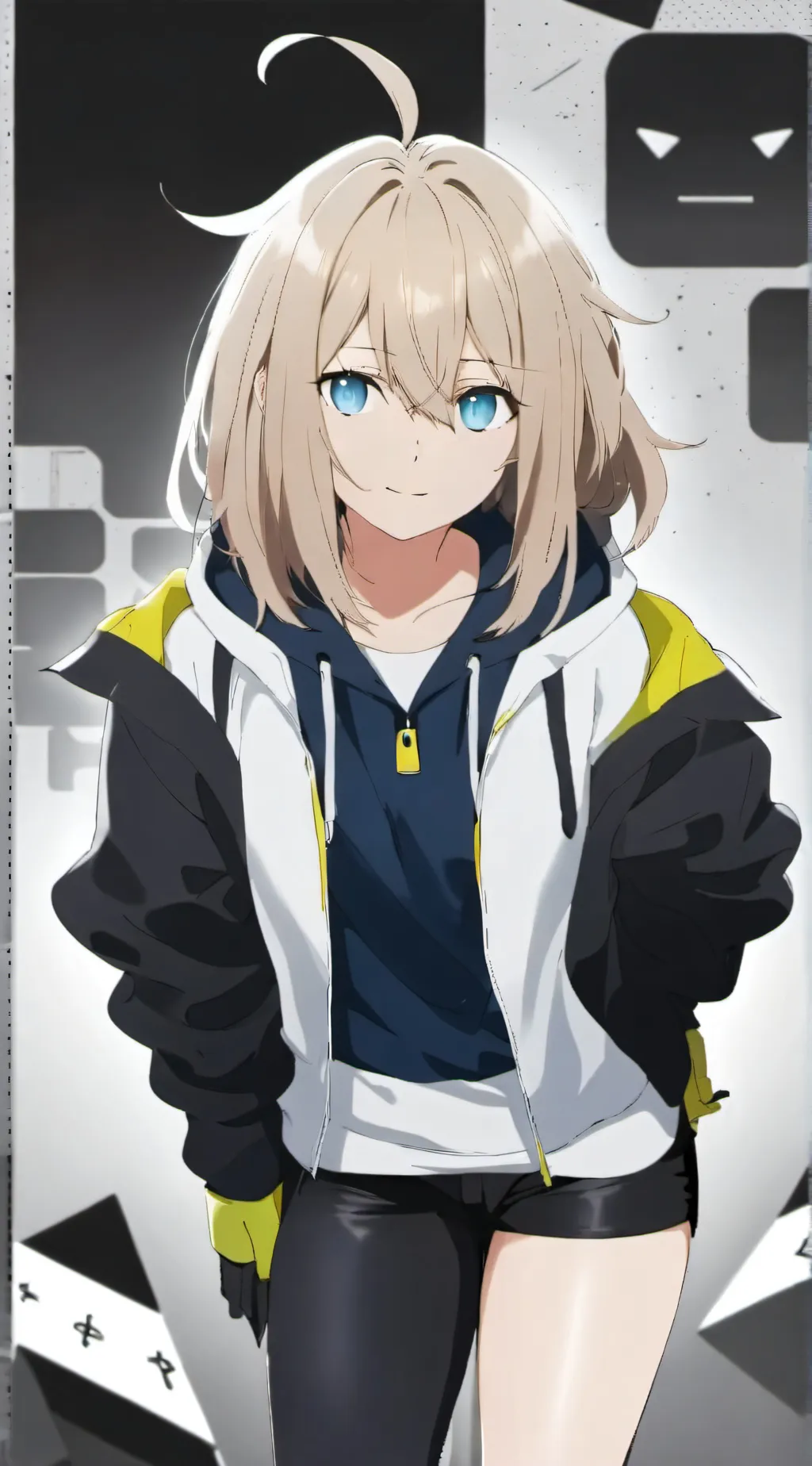 ai character: mili background