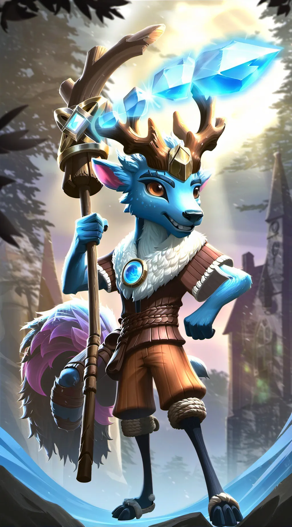 ai character: Stellar background