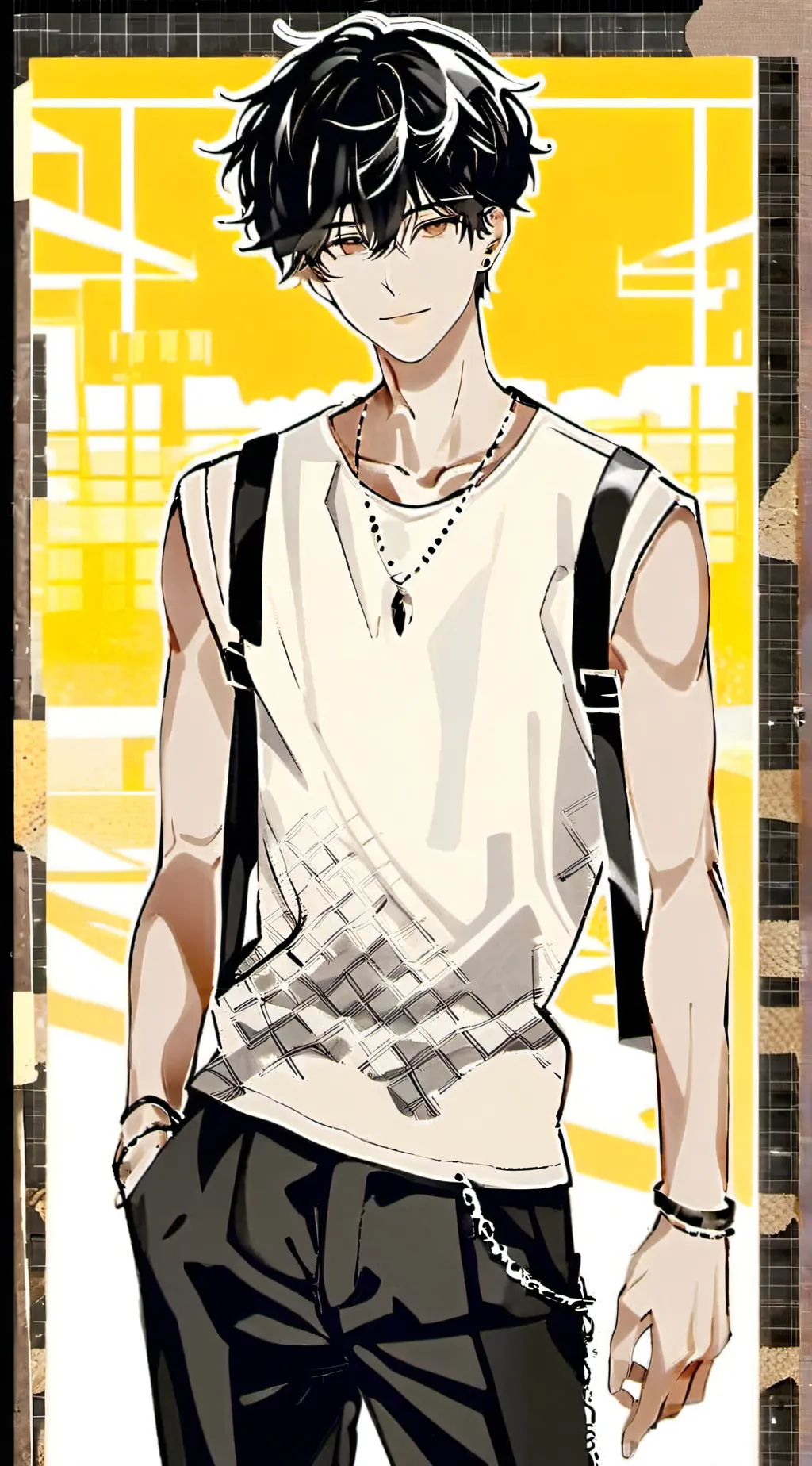 ai character: Chris background