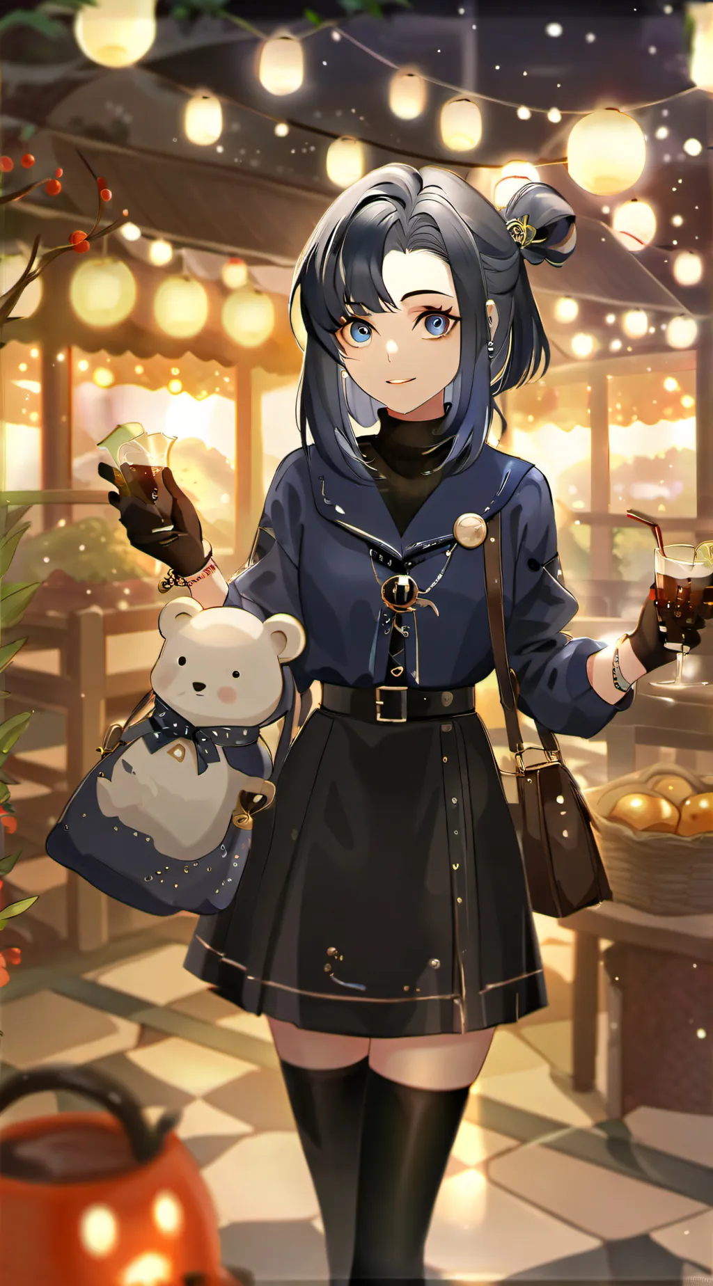 ai character: Serena background