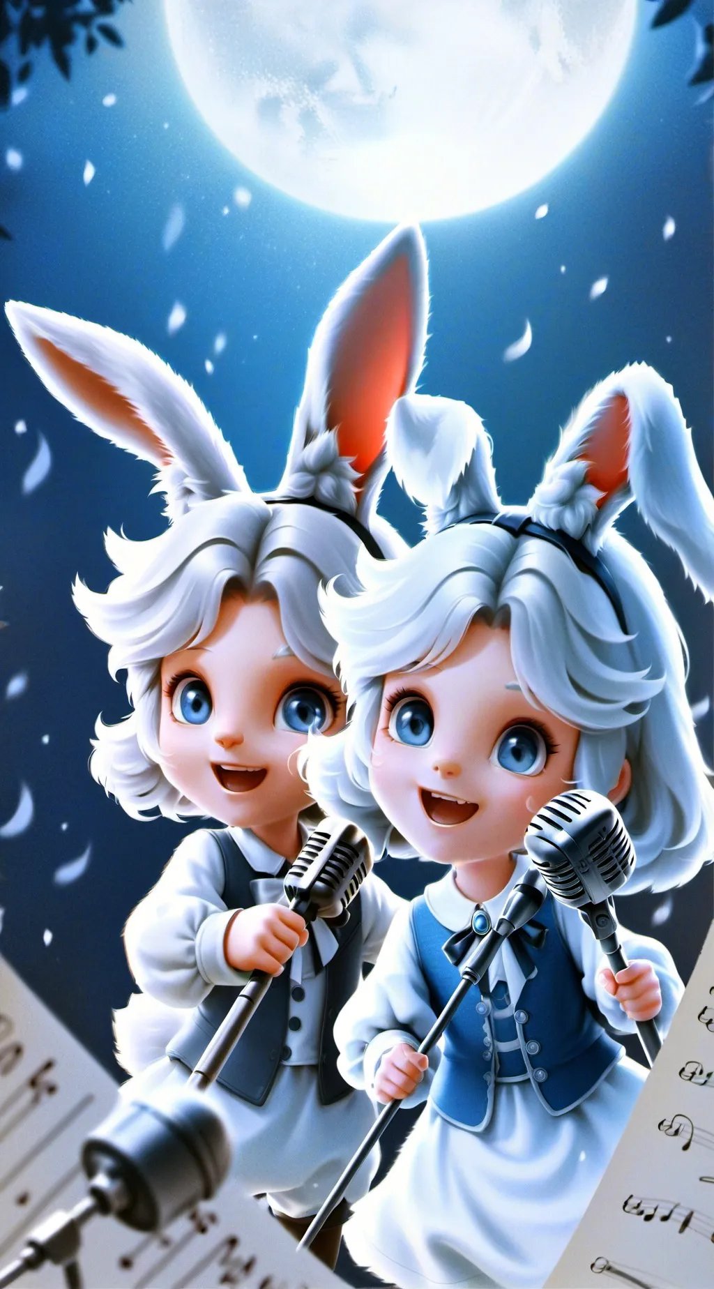 ai character: Tweeb and Frooba background