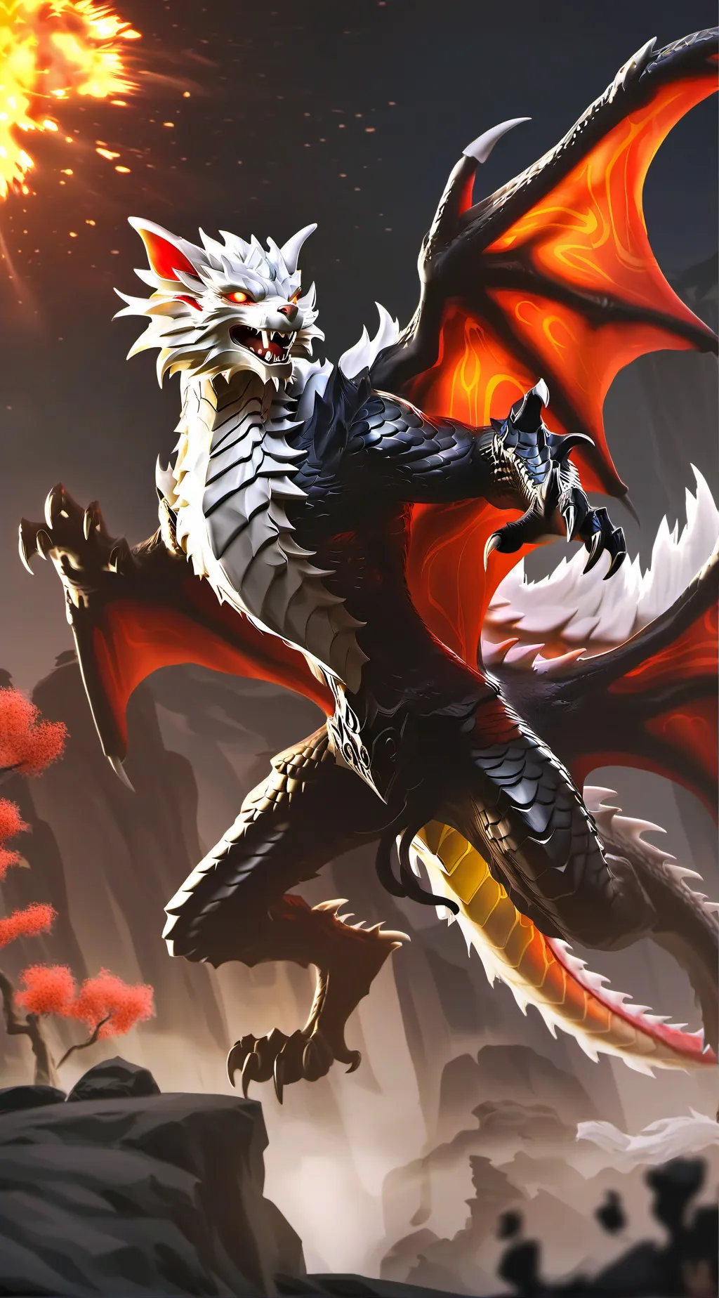 ai character:  cadragont background