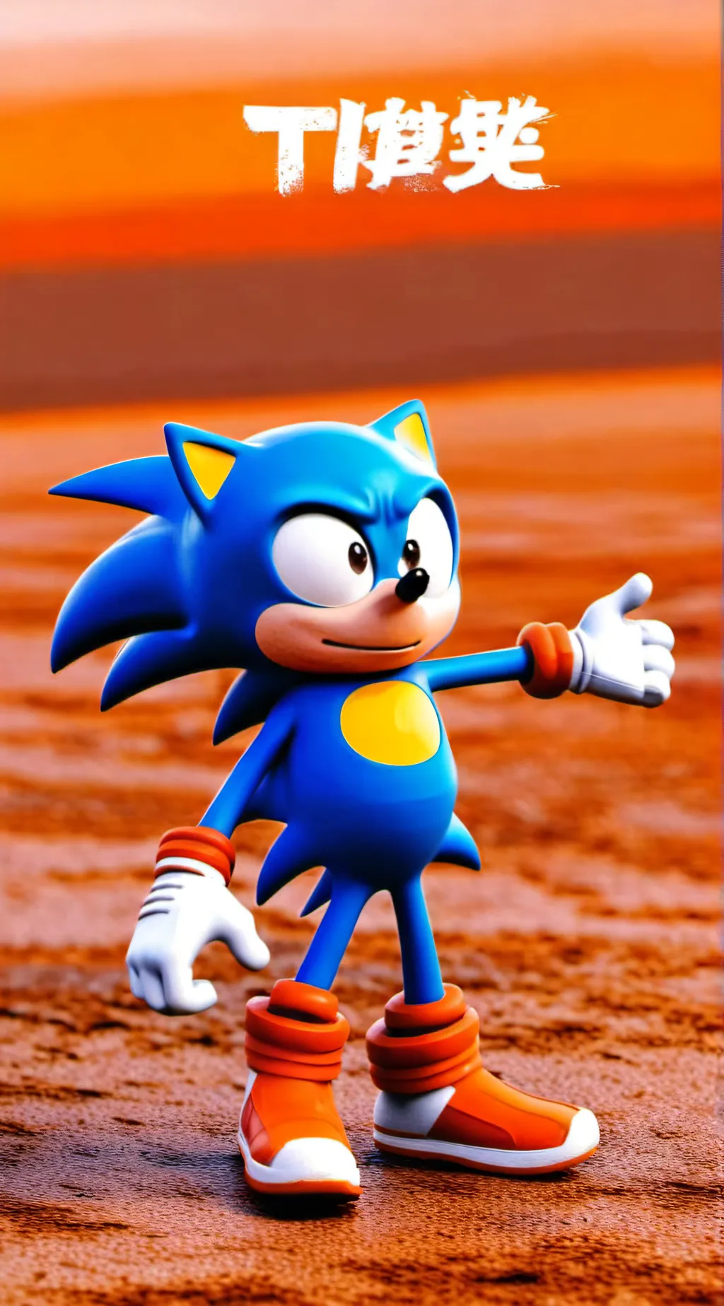 ai character: Shinsonic background