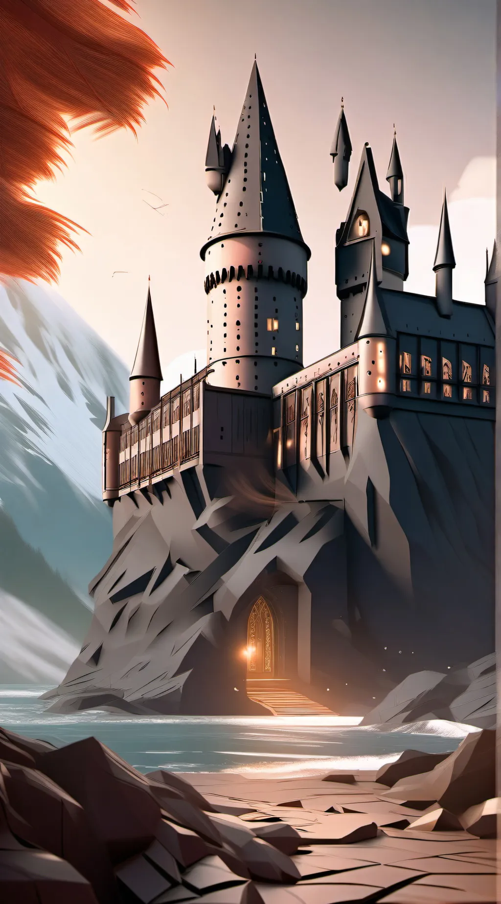 ai character: HOGGYWARTS   background