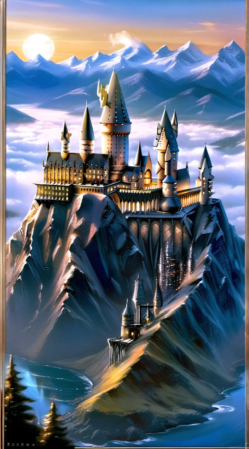 ai character: hogwarts  background