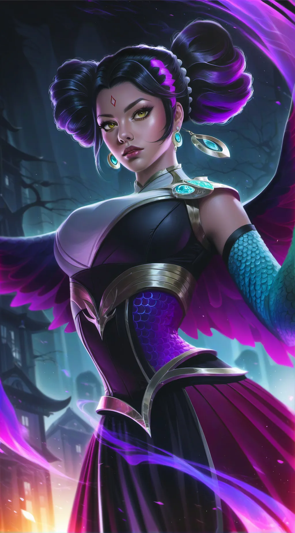 ai character: Afrodita background