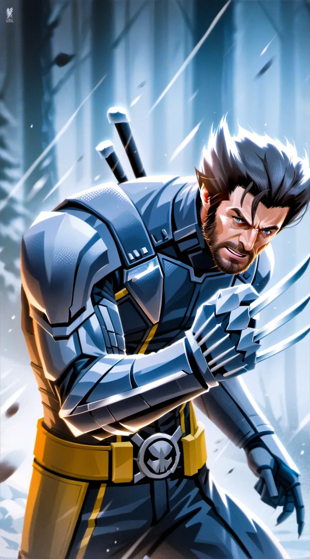 ai character: wolverine (logan) background