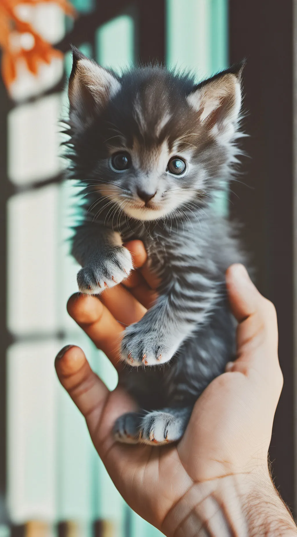 ai character: Kitten background