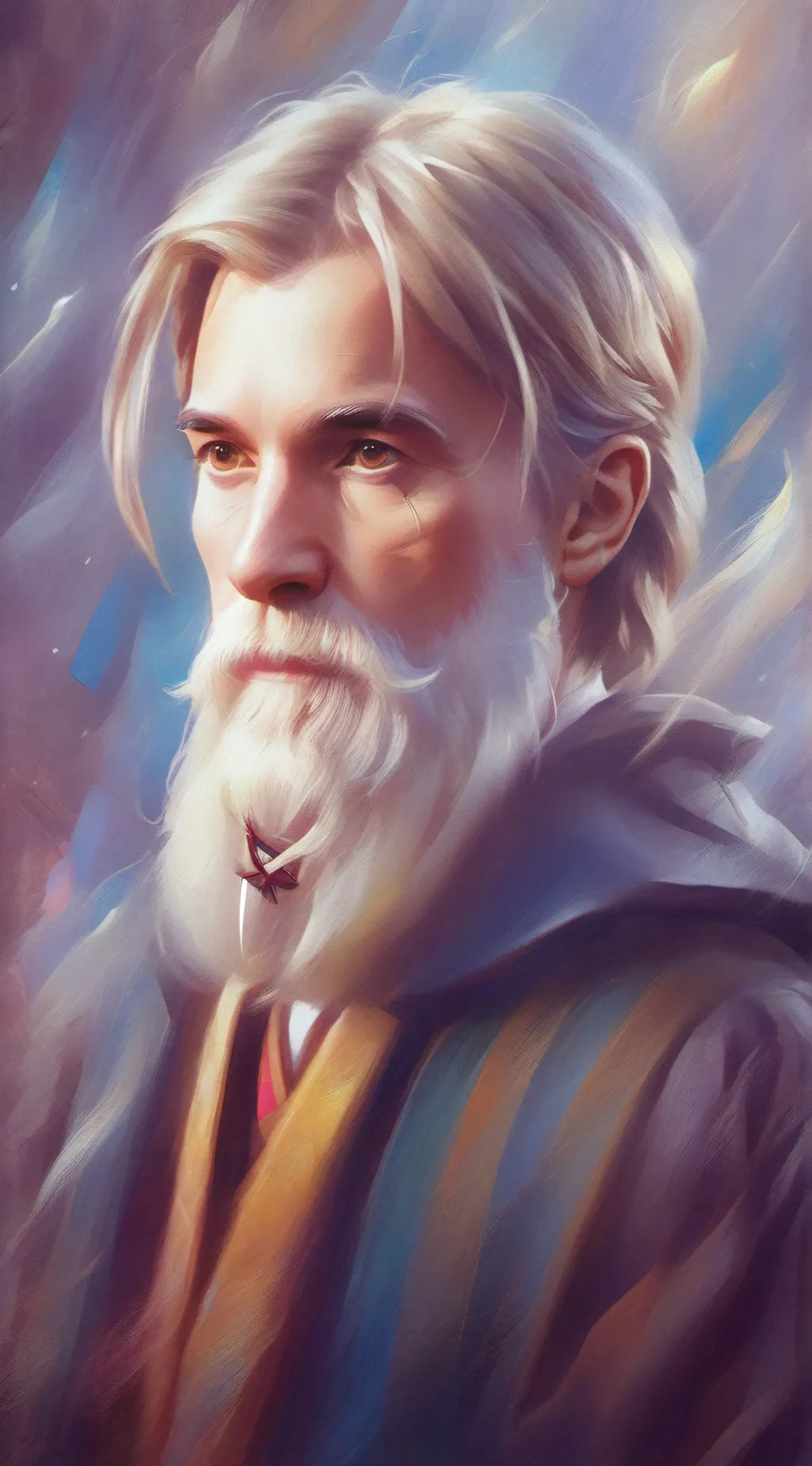 ai character: Dumbledore  background