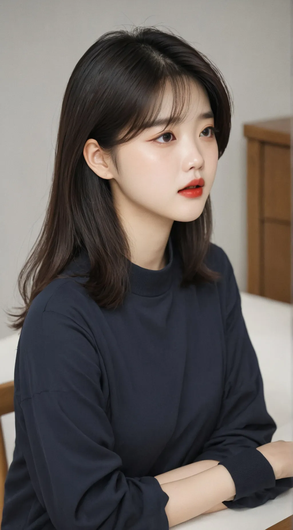 ai character: Luna  background