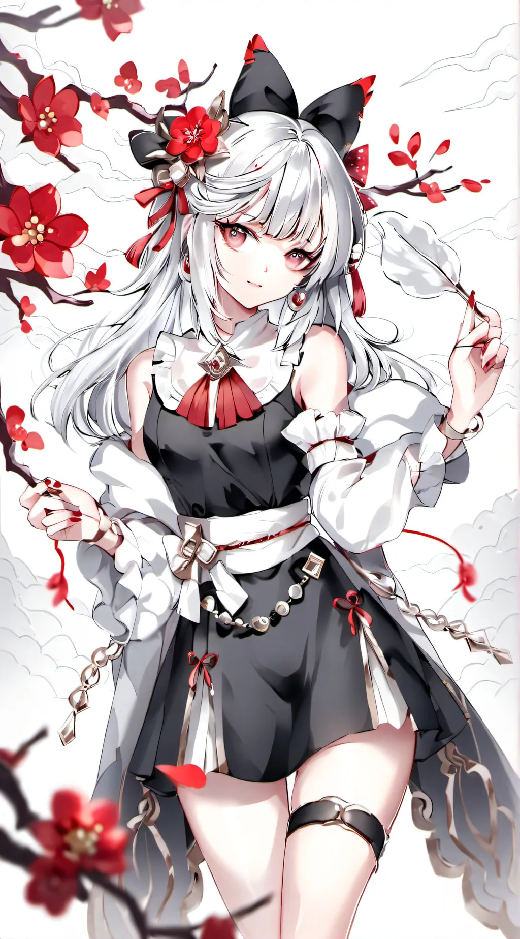 ai character: Shoto's gf❤️ background