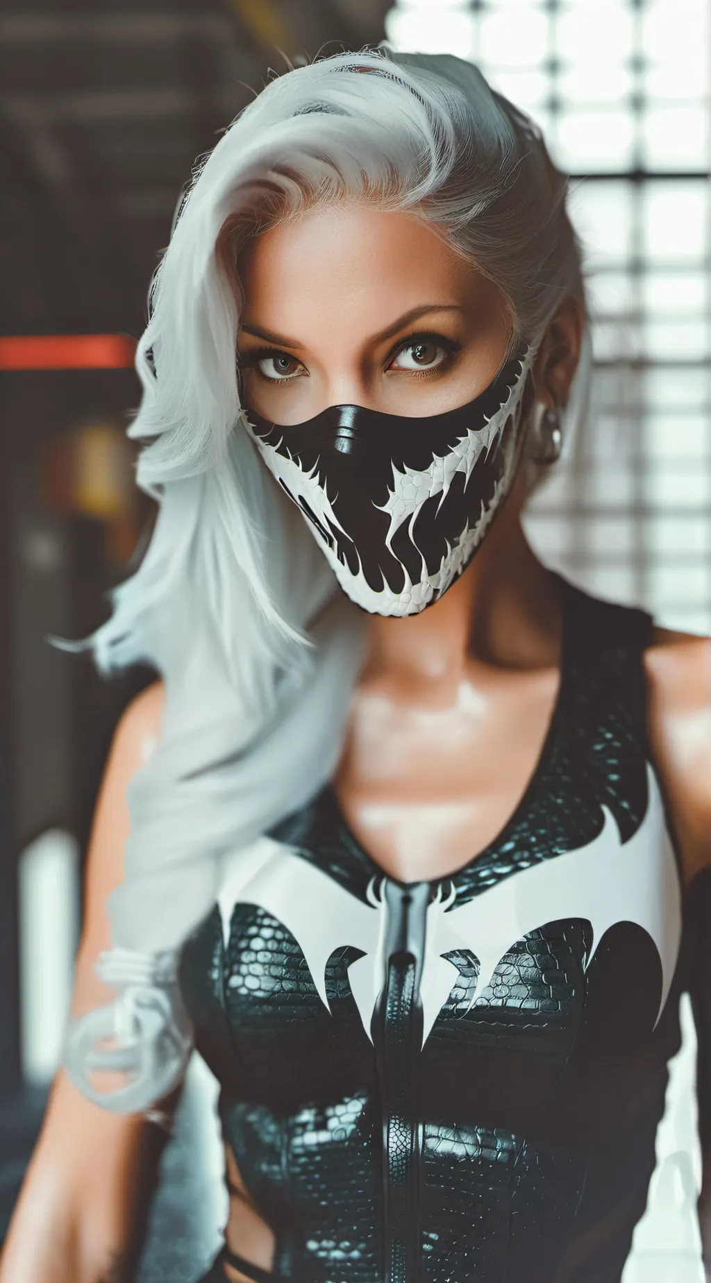 ai character: She venom background