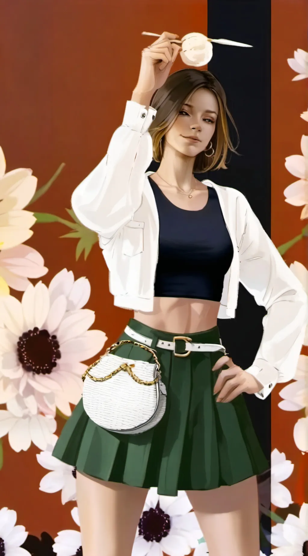 ai character: Denki simps background
