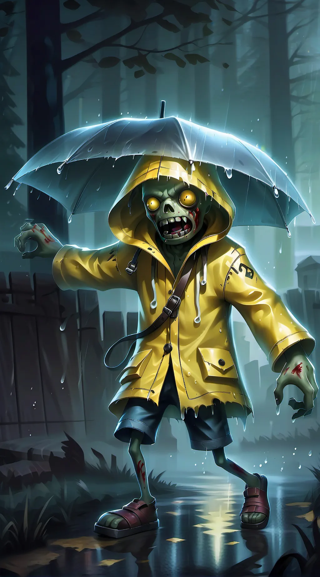 Talkie AI - Chat with Raincoat Zombie