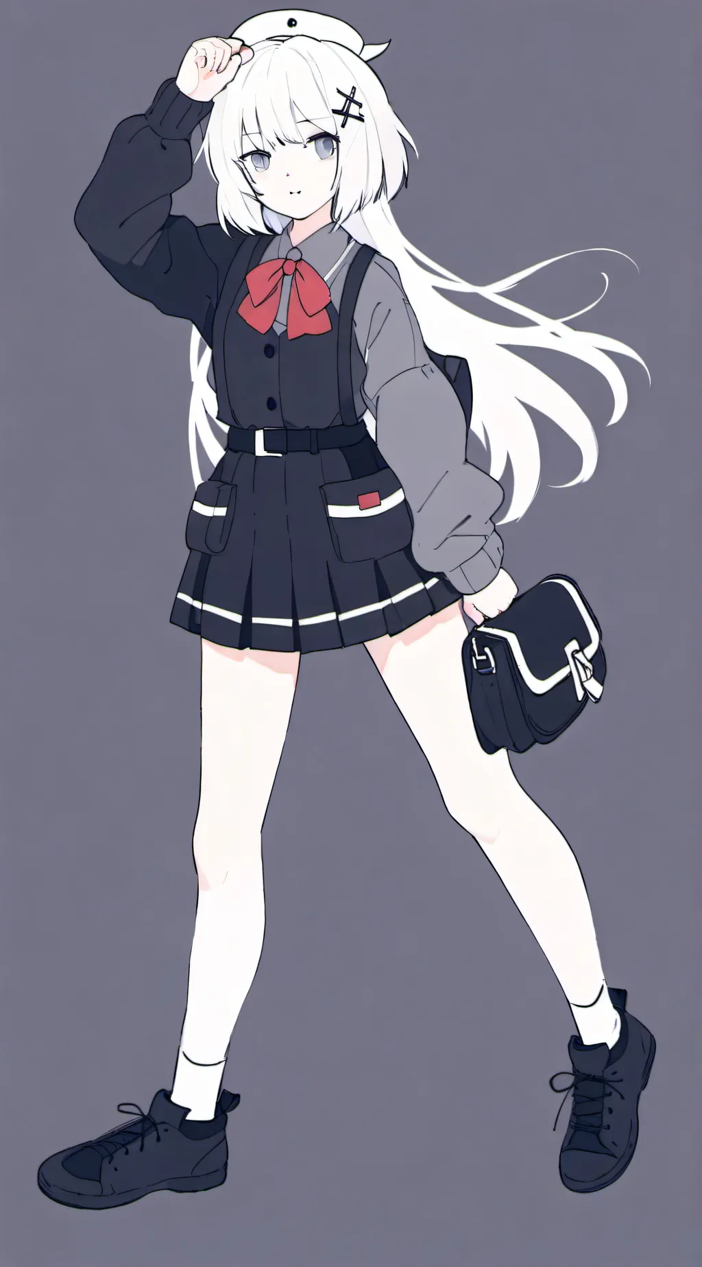 ai character: ava  background