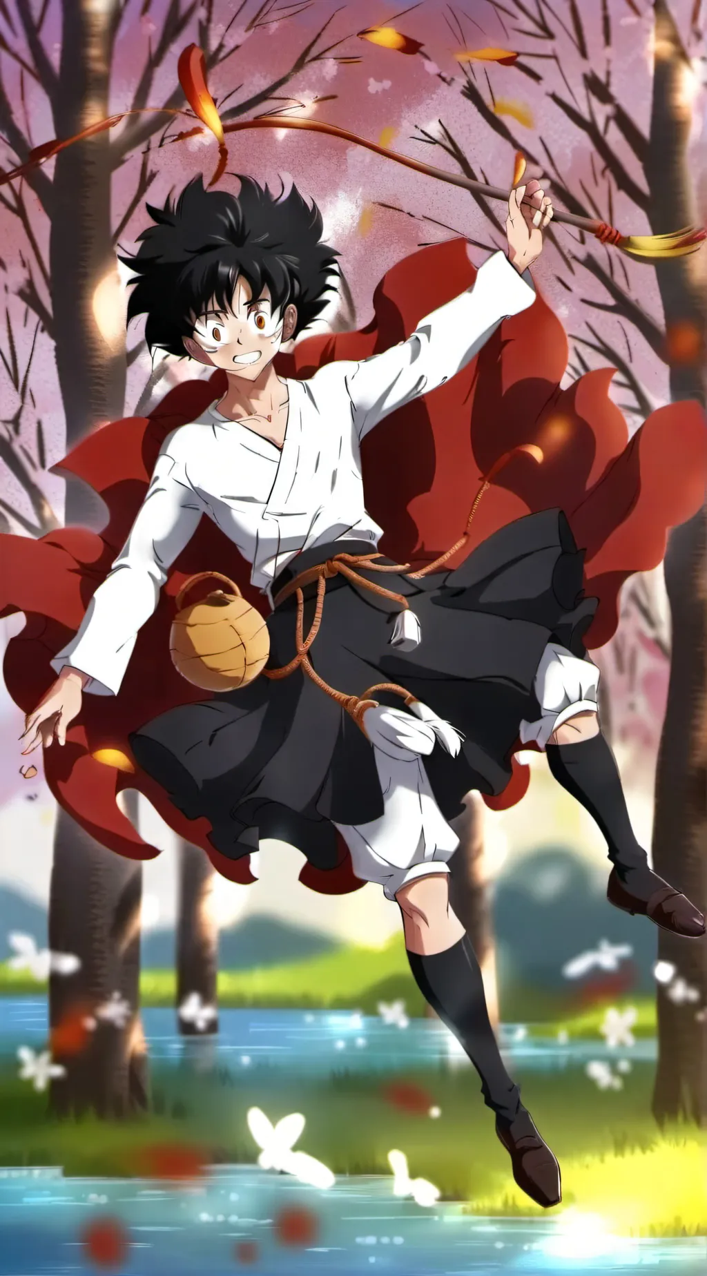 ai character: Dragon Ball Z background