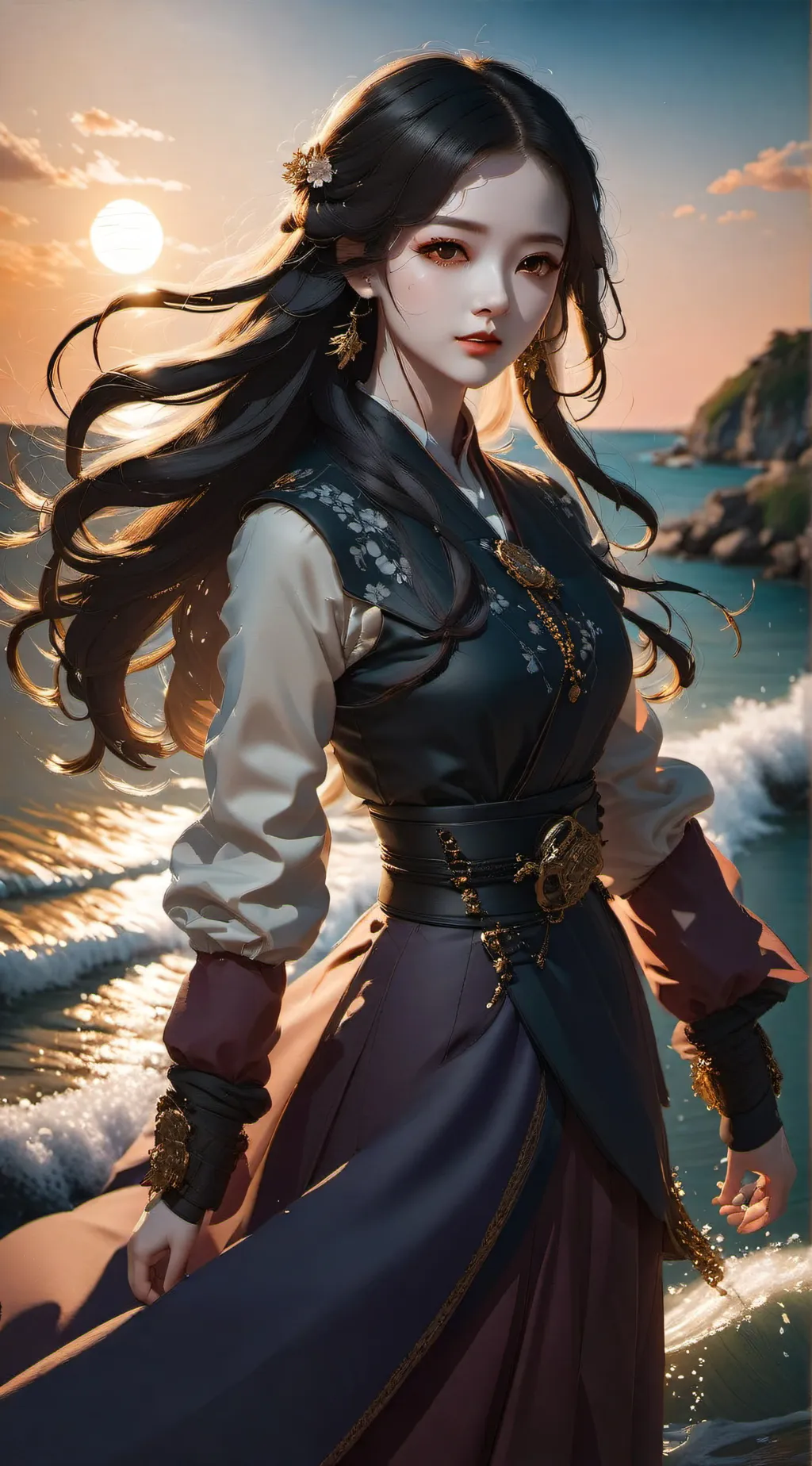 ai character: Sage background