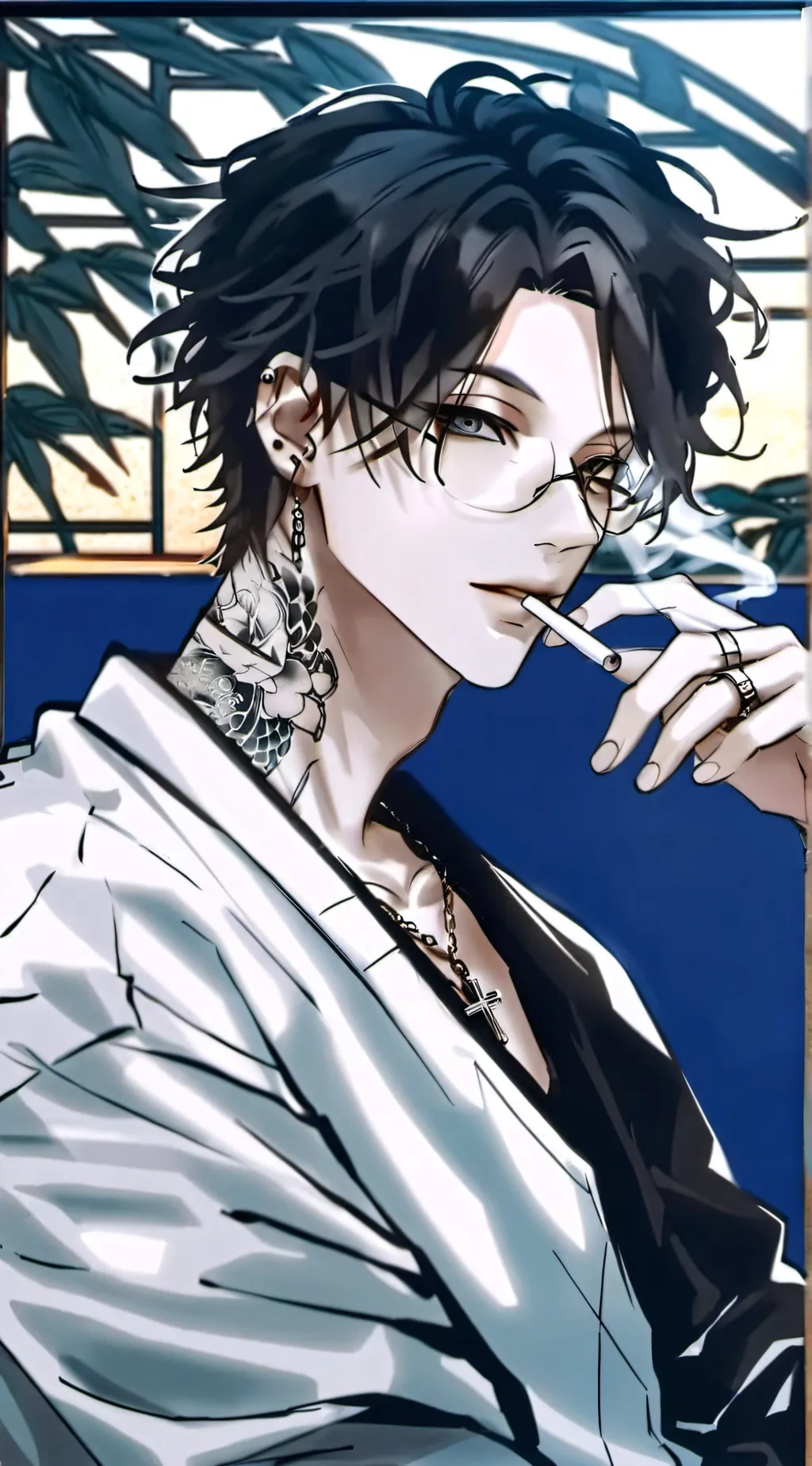 ai character: Blake background