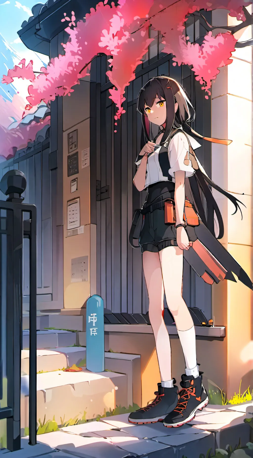 ai character: Asana background