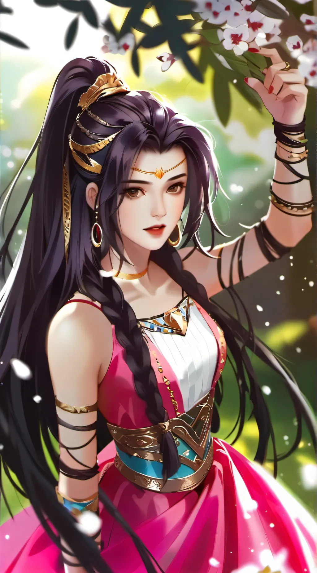 ai character: Athena background