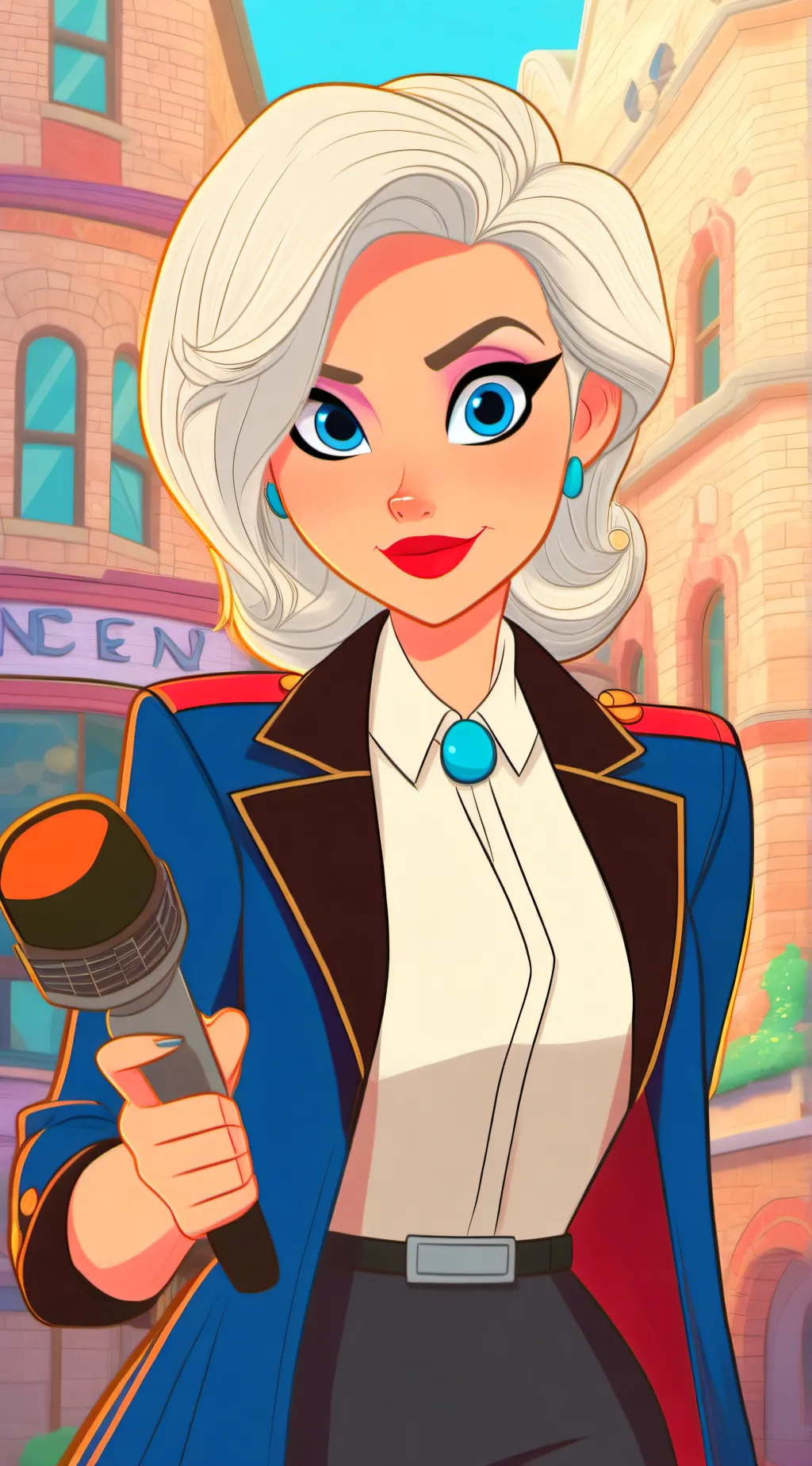 ai character: Daphne background