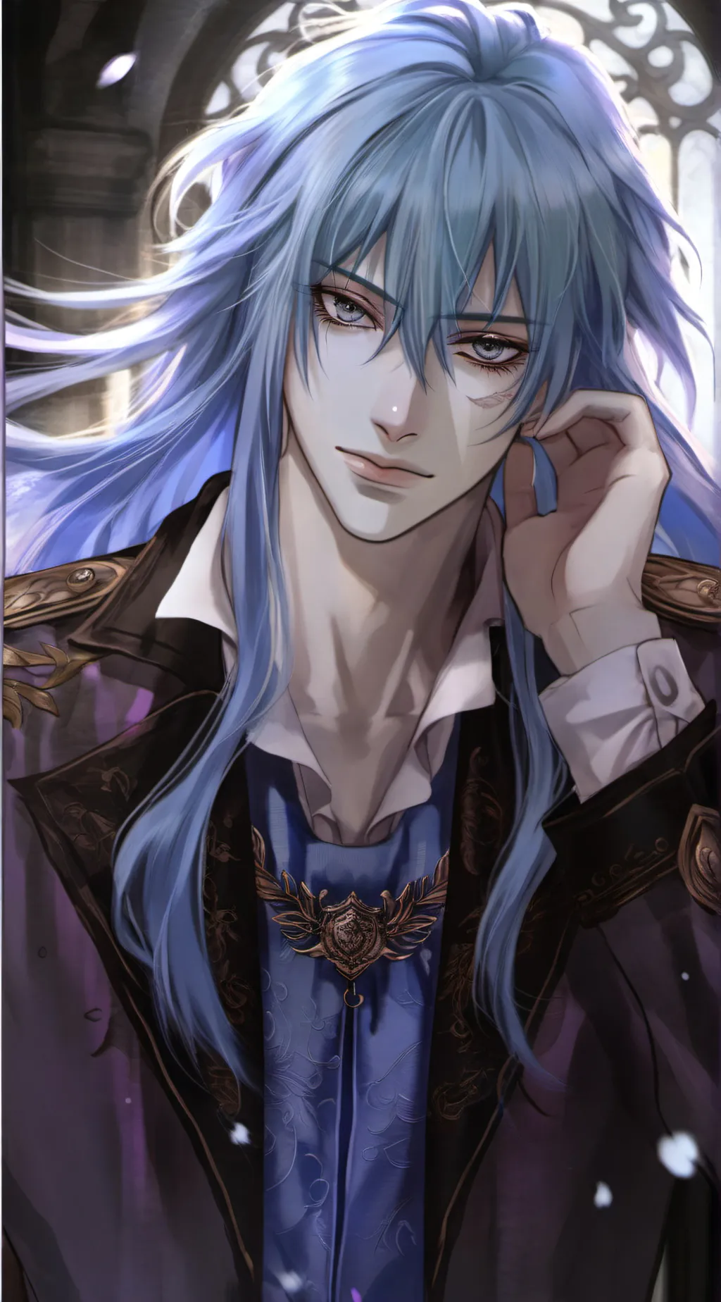 ai character: Mahito  background