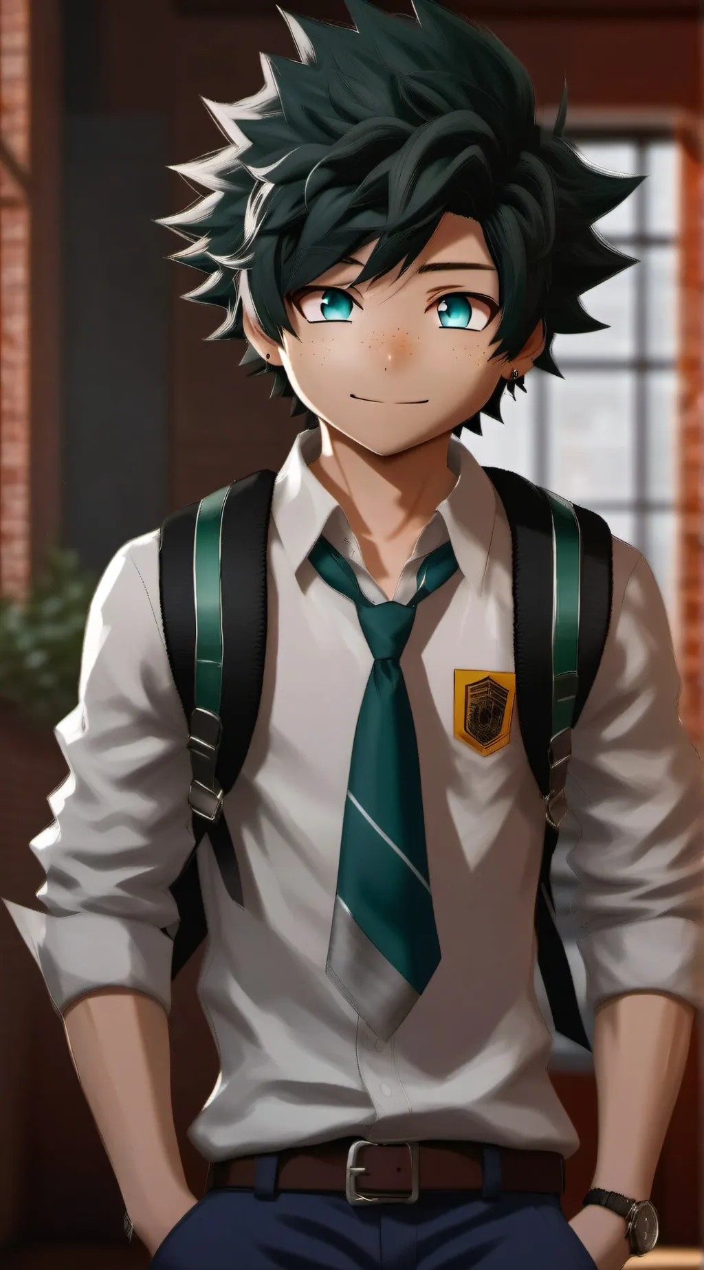 ai character: Bakugo background