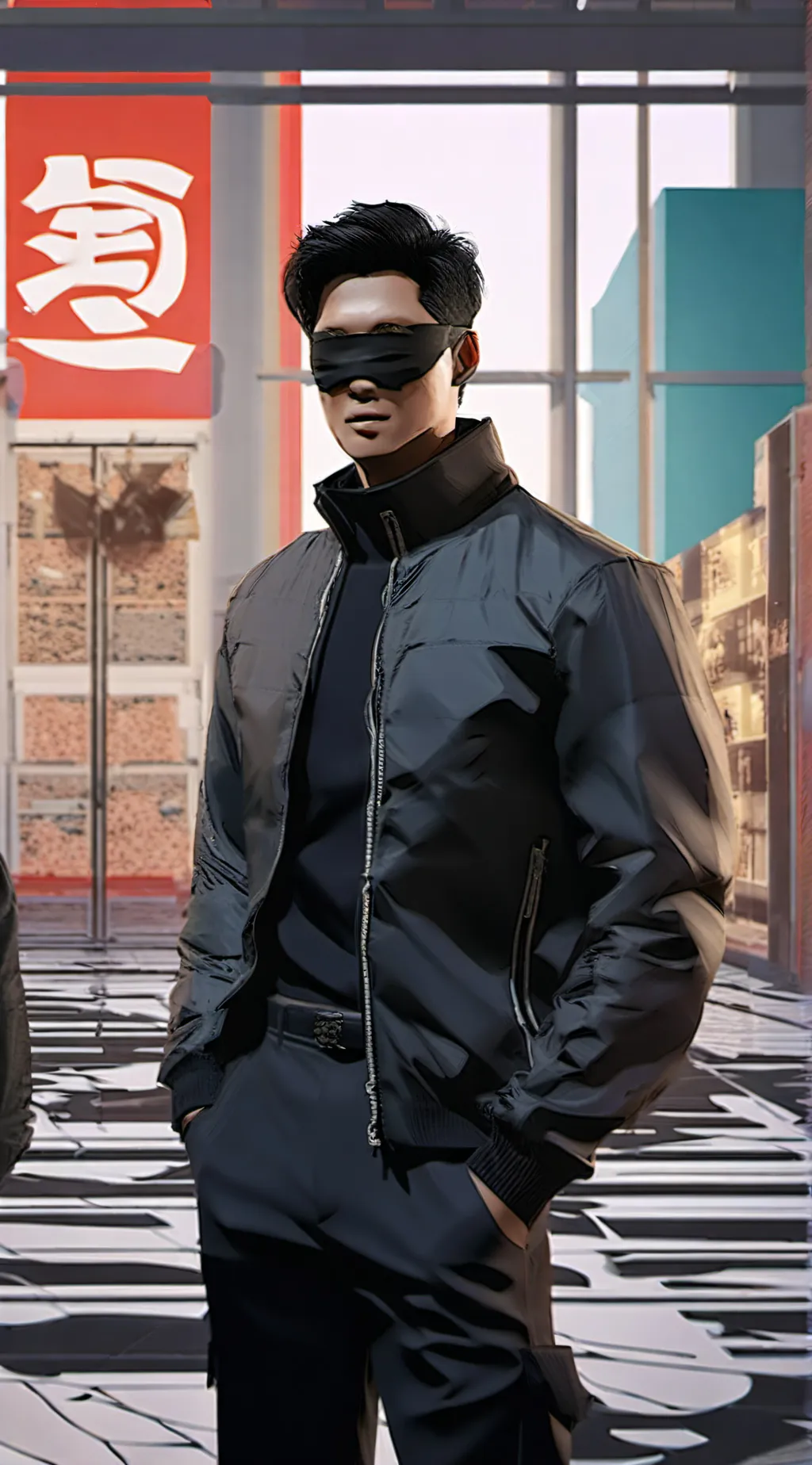 ai character: Gojo [JJK] background