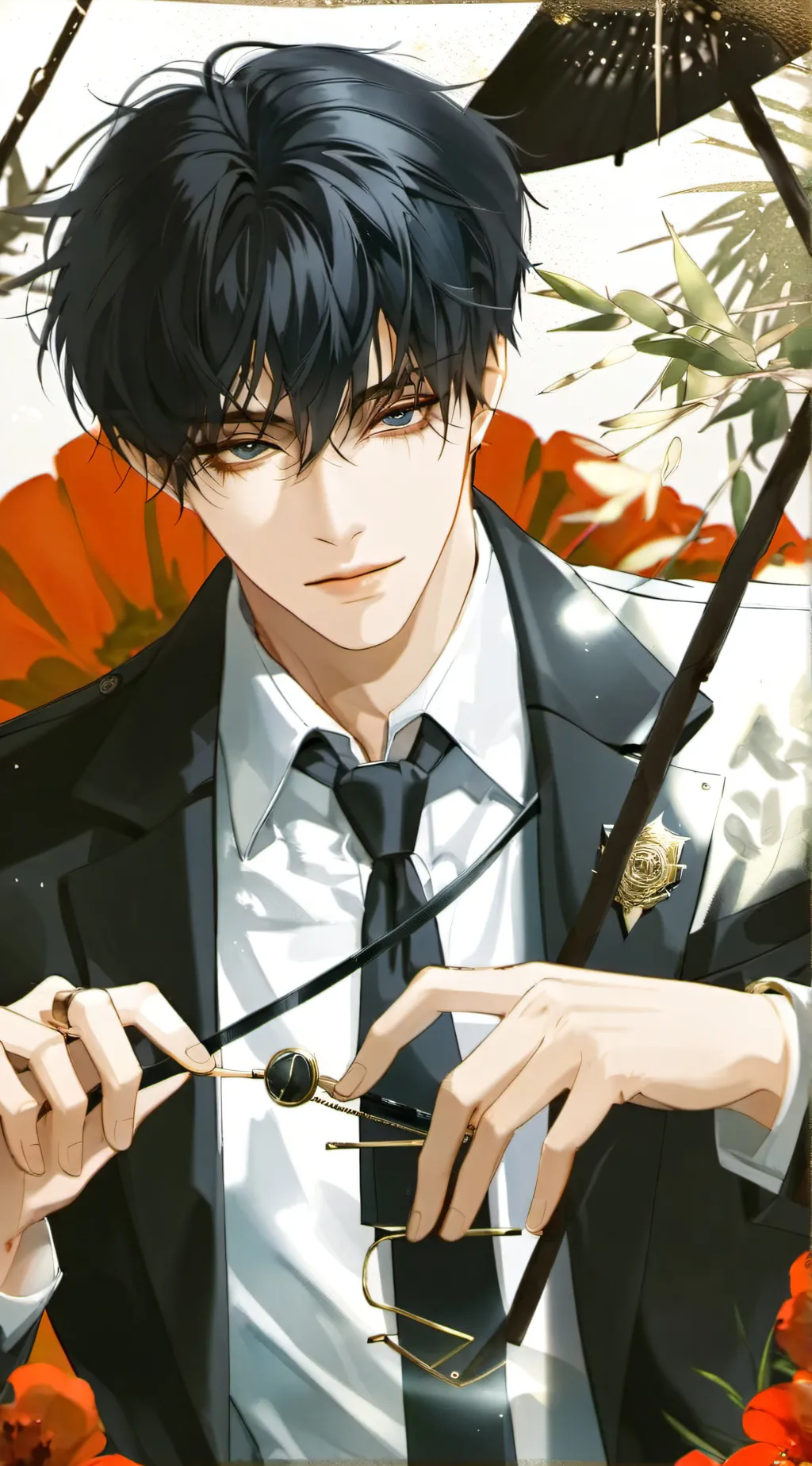 ai character: Mark background