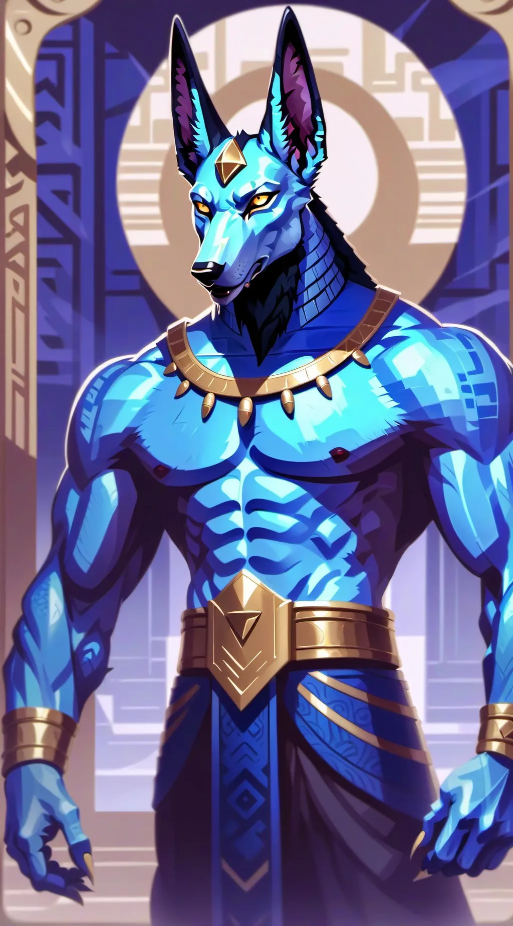 ai character: Lunaris background
