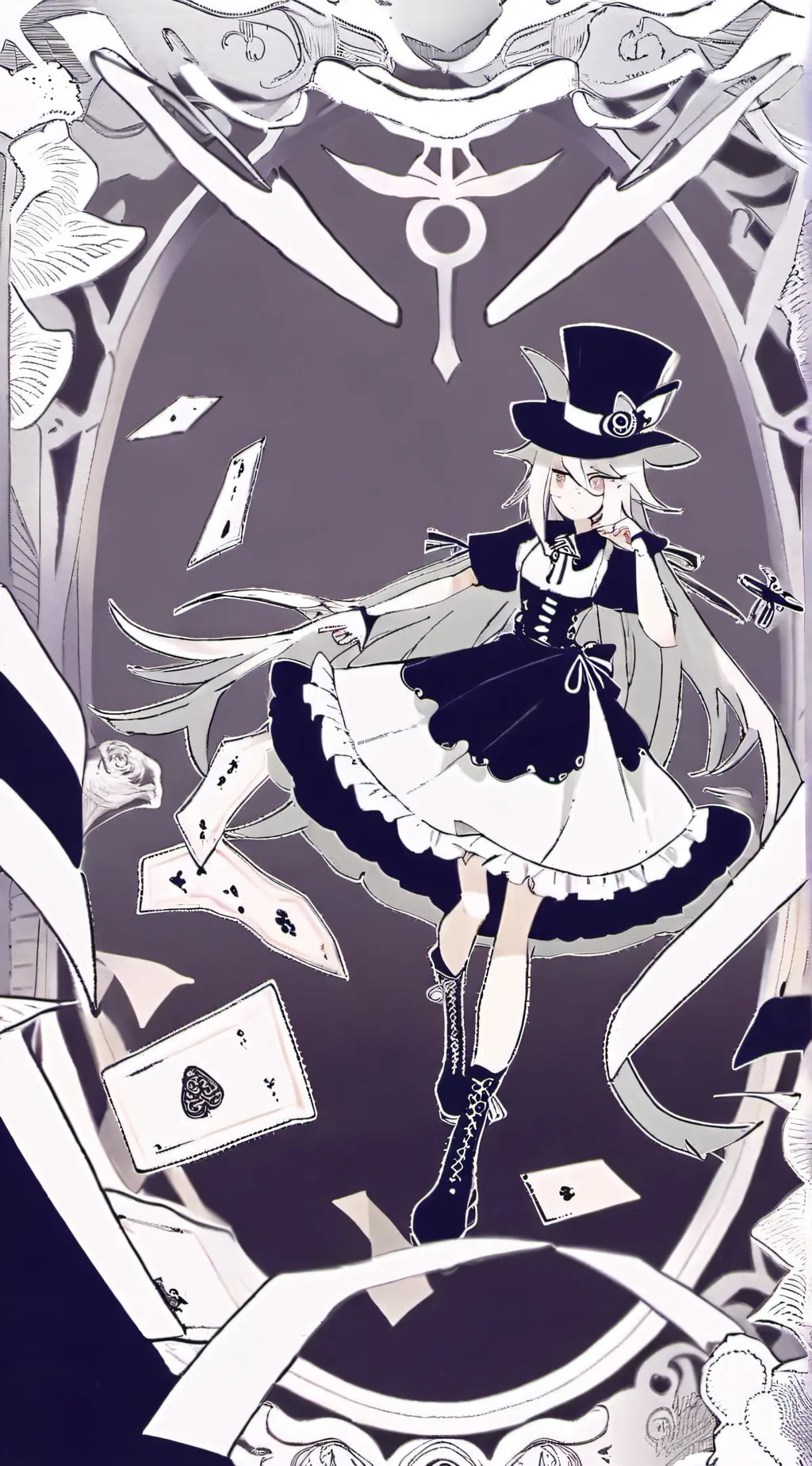 ai character: Oliver x Ailce  background