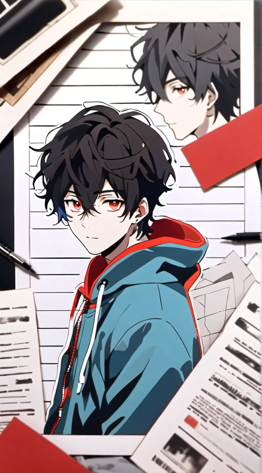 ai character: Dylan  background