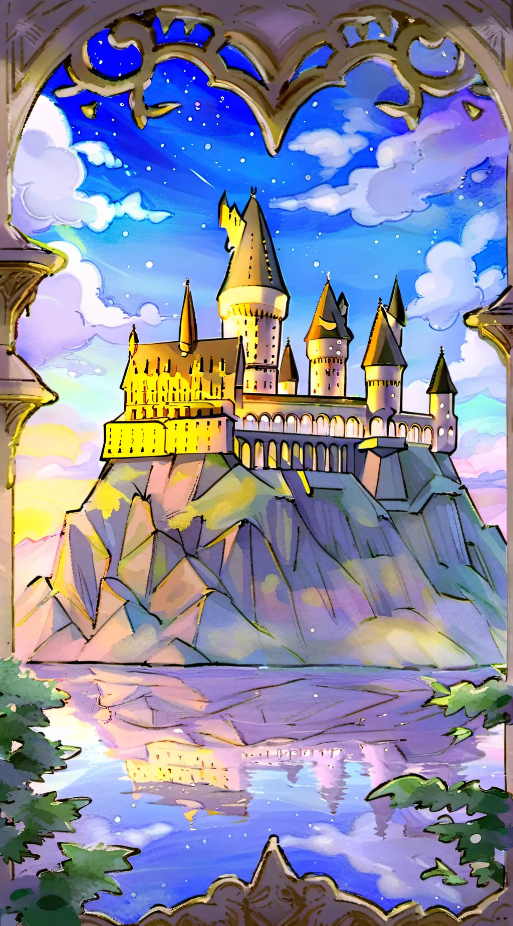 ai character: ♡HarryPotter♡ background