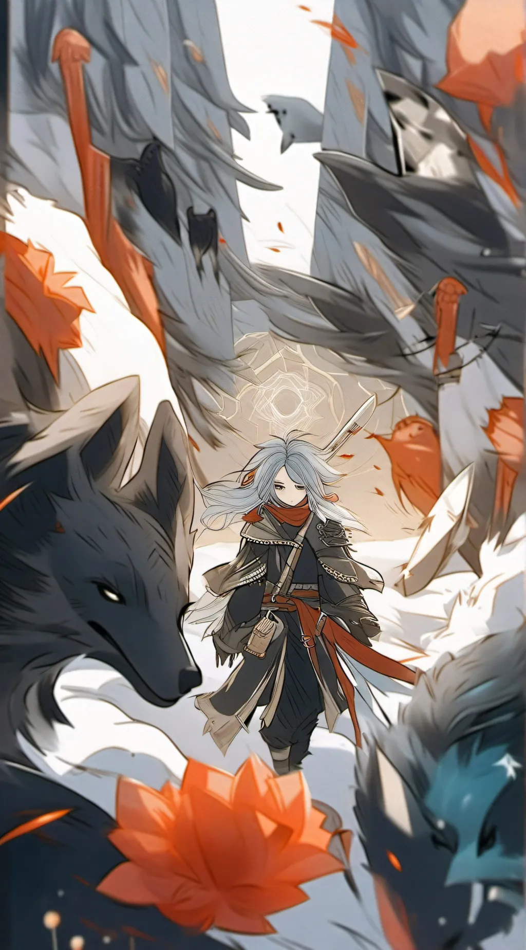 ai character: im in mental pain background