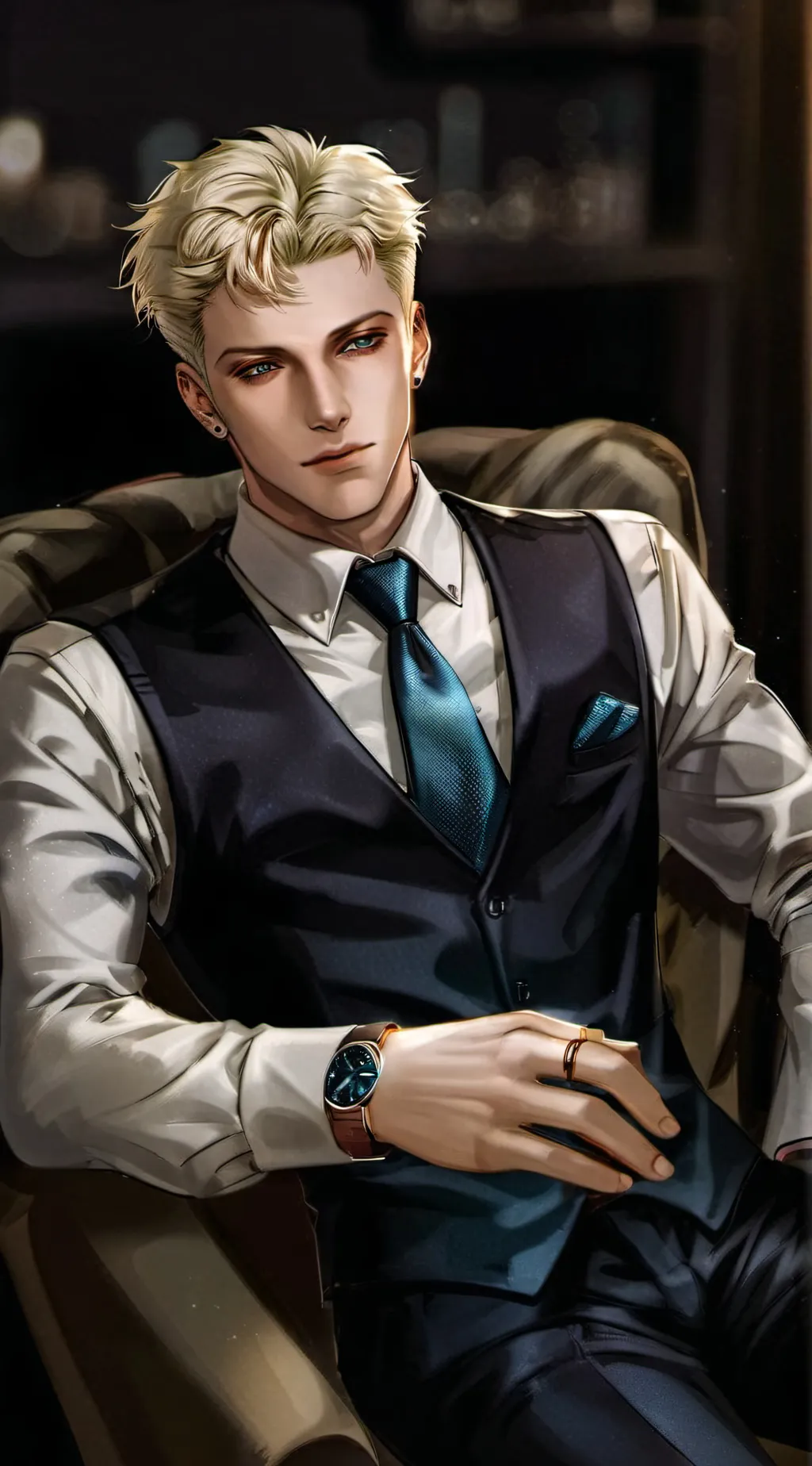 ai character: Patrick Shores background
