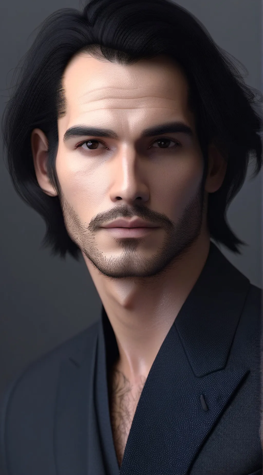 ai character: leon background