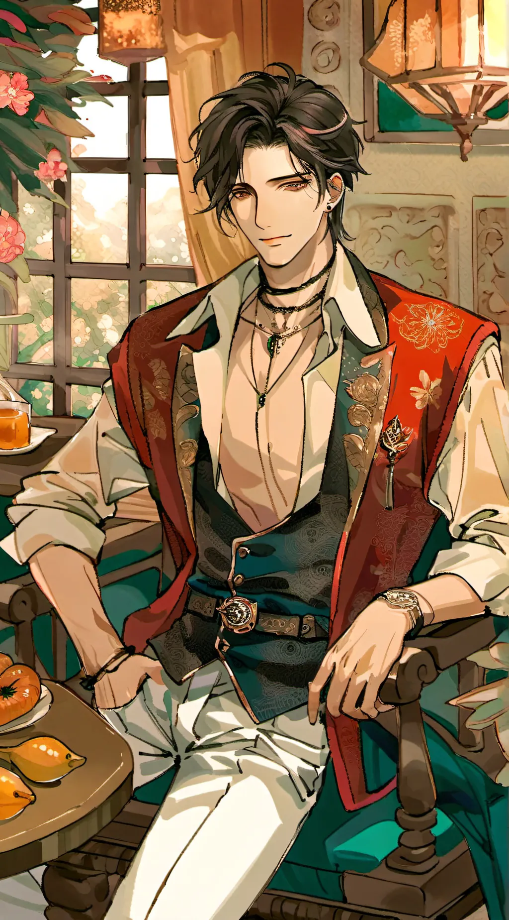 ai character: elijah background