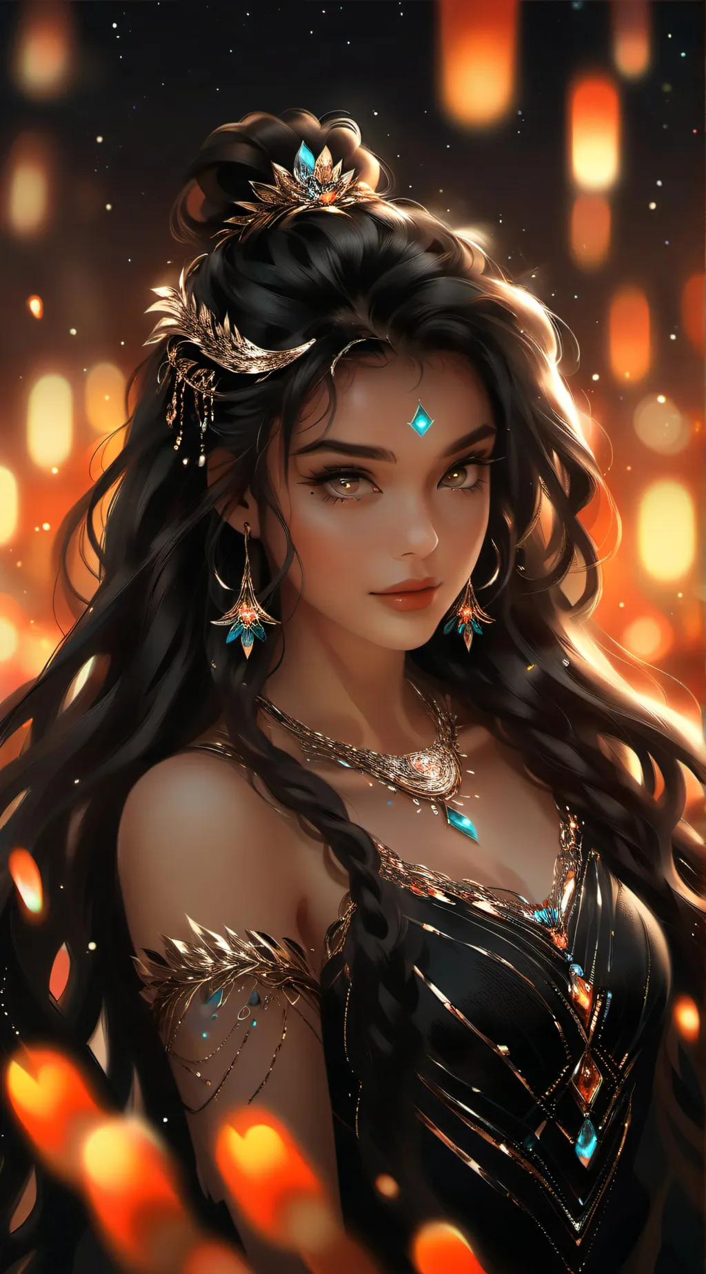 ai character: Princess Amira background