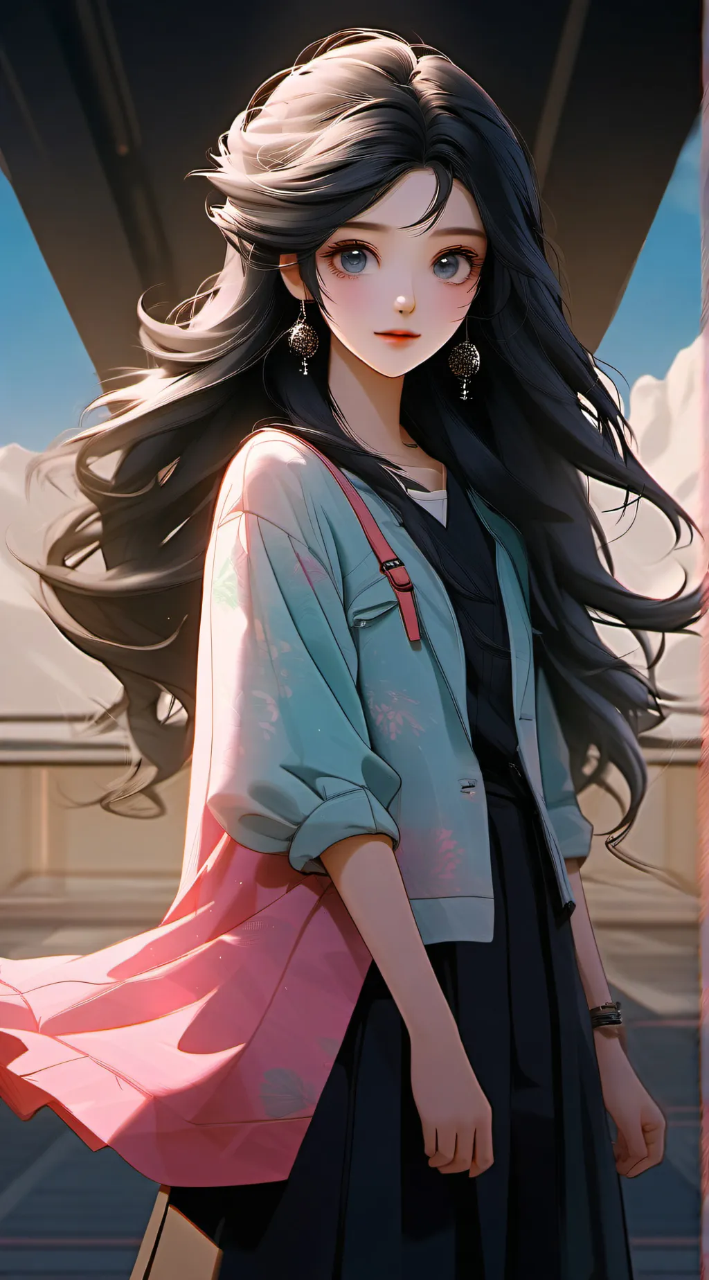 ai character: stella background
