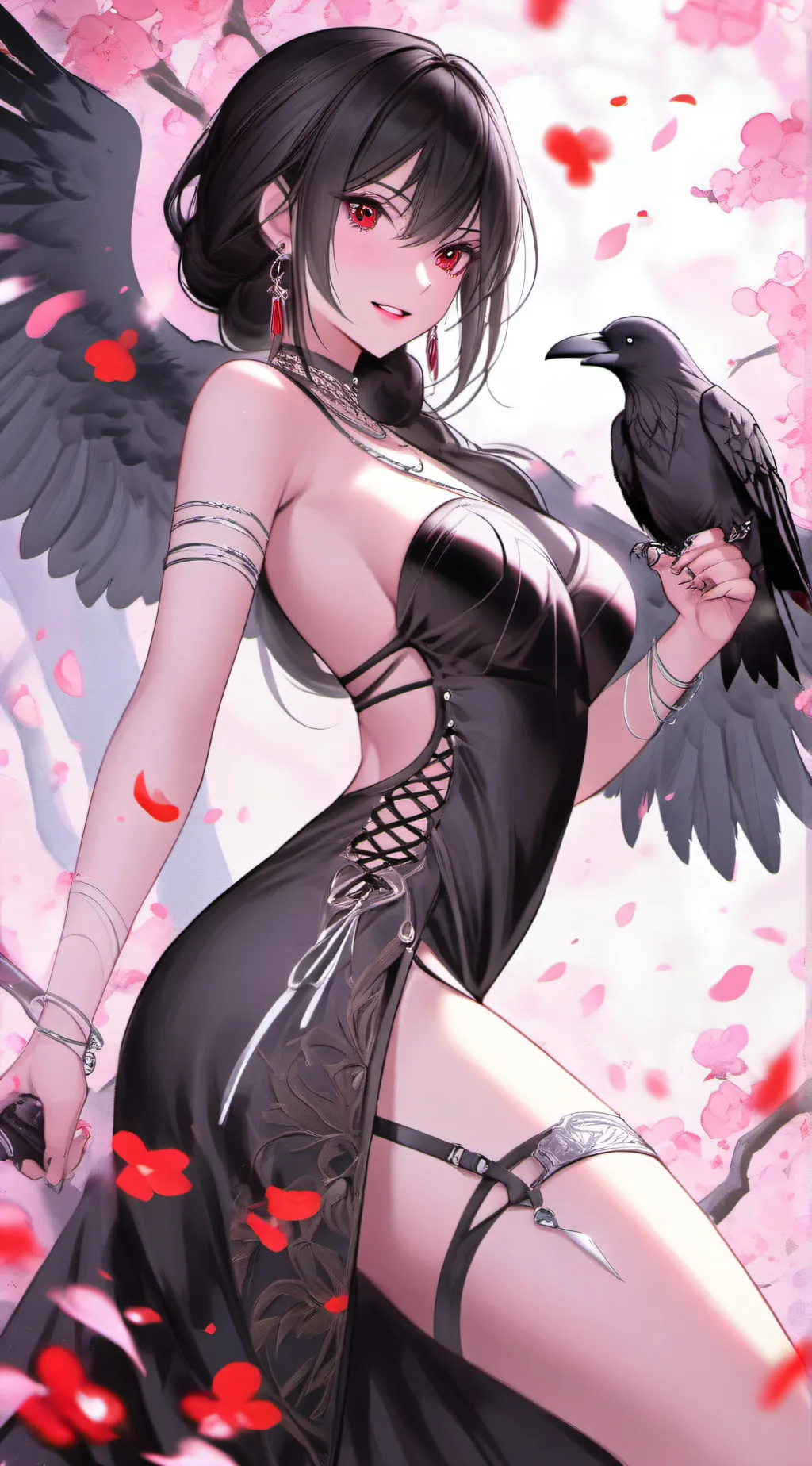 ai character: Raven background