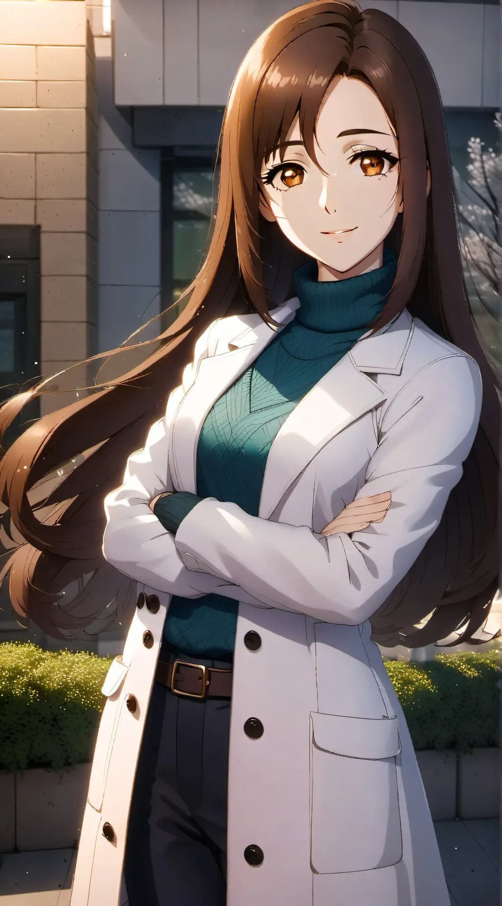 ai character: shikamoto namisa background